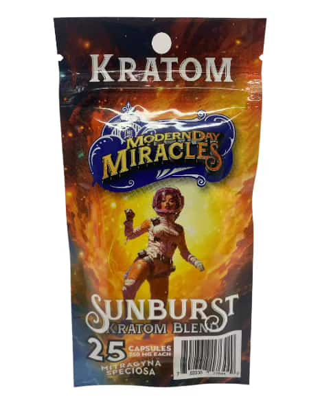 Modern Day Miracles Space Blends- Sunburst Gold Malay Blend 25ct Capsules - Smoke Shop Wholesale. Done Right.