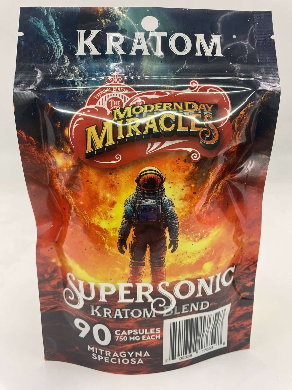 Modern Day Miracles Space Blends- Supersonic Red Kratom Borneo Blend 90ct Capsules - Smoke Shop Wholesale. Done Right.