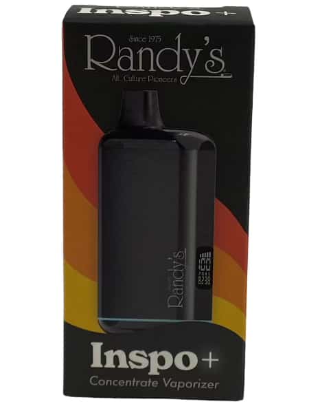RANDY’S INSPO PLUS CONCENTRATE VAPORIZER NOIR BLACK - Smoke Shop Wholesale. Done Right.
