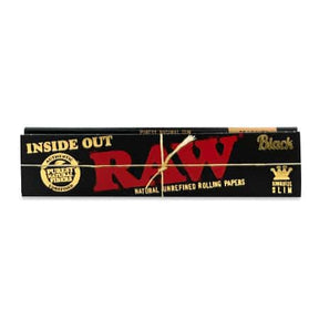 RAW Black Inside Out King Size - Smoke Shop Wholesale. Done Right.
