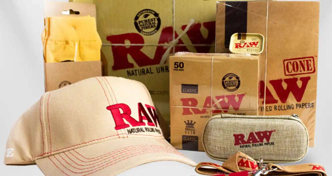 RAW-branded merchandise.