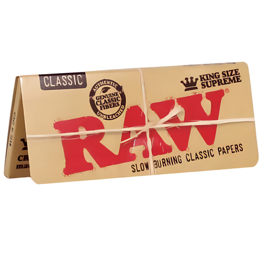 RAW Classic Creaseless Kingsize Supreme - Smoke Shop Wholesale. Done Right.