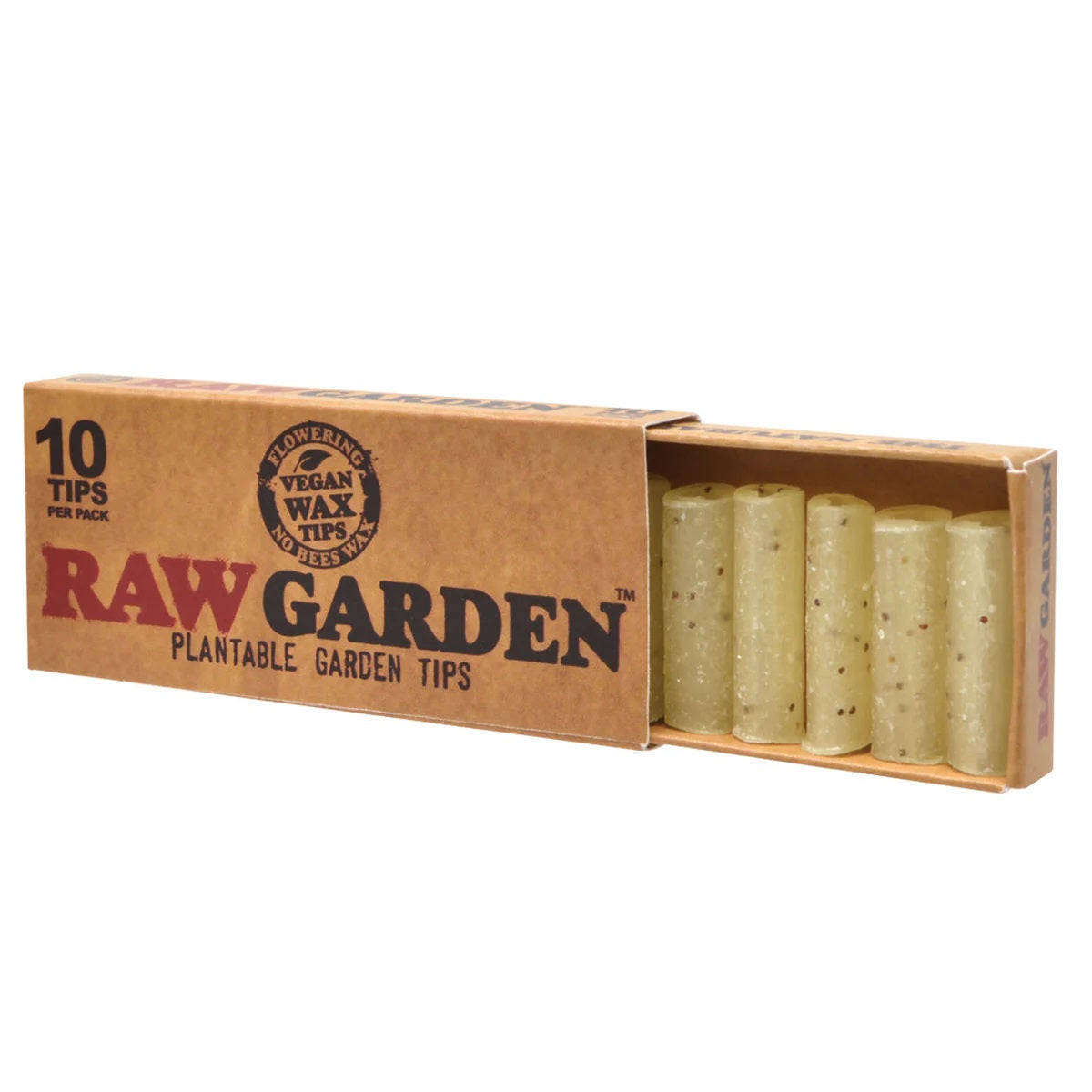 RAW GARDEN PLANTABLE WAX SEED TIPS 10PK 20 CT DISPLAY