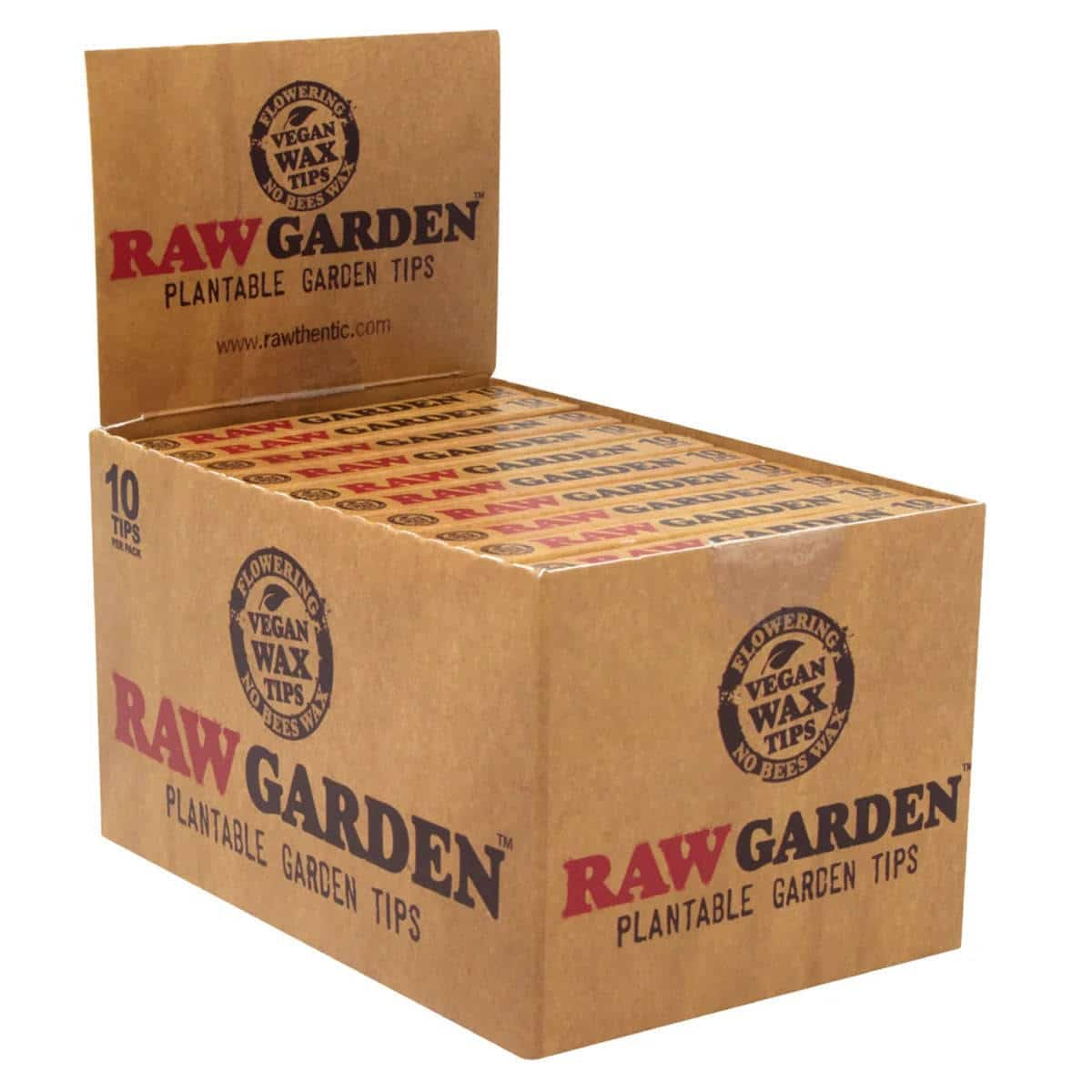 RAW GARDEN PLANTABLE WAX SEED TIPS 10PK 20 CT DISPLAY - Smoke Shop Wholesale. Done Right.