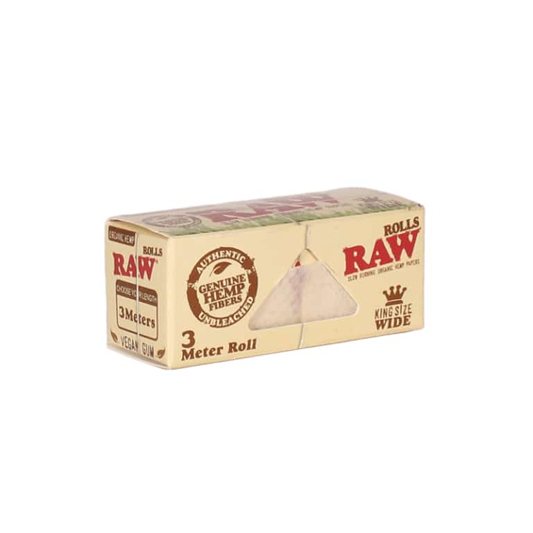 RAW Organic Hemp King Size Wide Rolls 12 Ct Box - Smoke Shop Wholesale. Done Right.