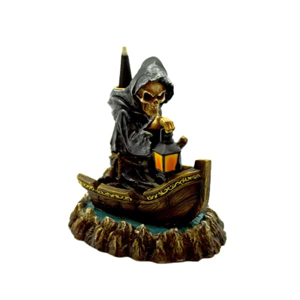 Reaper With Lamp Backflow Incense Burner - Smoke Shop Wholesale. Done Right.