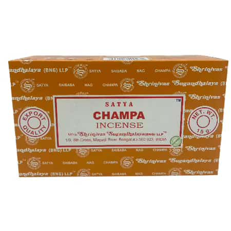 Satya 15g Champa Incense - Smoke Shop Wholesale. Done Right.