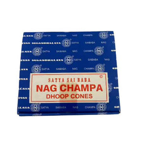 Satya Nag Champa Cone Incense 12 CT - Smoke Shop Wholesale. Done Right.