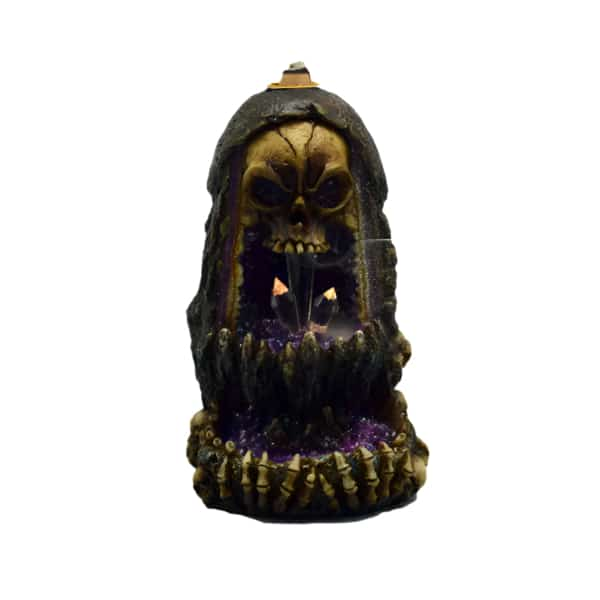 Skull Backflow Incense Burner w/ LED Light - Smoke Shop Wholesale. Done Right.