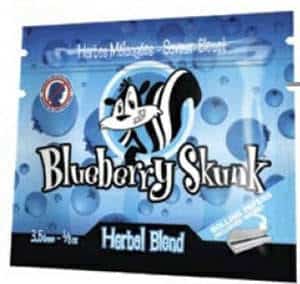 SKUNK HERBAL SMOKING BLEND 3.5 GRAMS -BLUEBERRY W/ PAPERS - Smoke Shop Wholesale. Done Right.