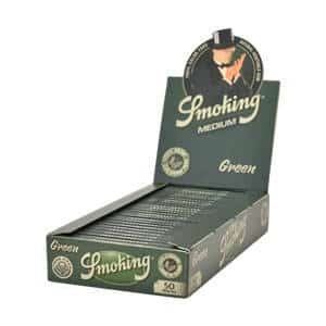 SMOKING GREEN 1 1/4 PAPERS 25 CT BOX 50 LPB *** CLOSEOUT *** - Smoke Shop Wholesale. Done Right.