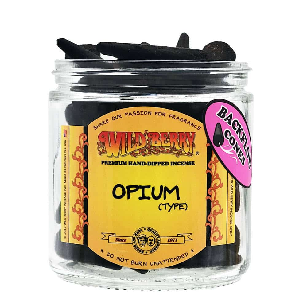 Wild Berry Opium Backflow Cones - Smoke Shop Wholesale. Done Right.