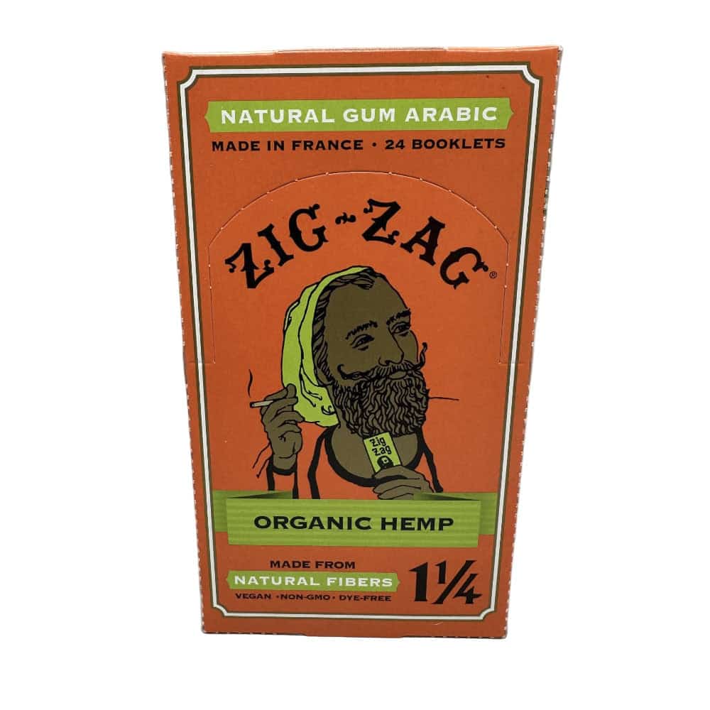 Zig Zag Organic Hemp 1 1/4 Rolling Papers - Smoke Shop Wholesale. Done Right.