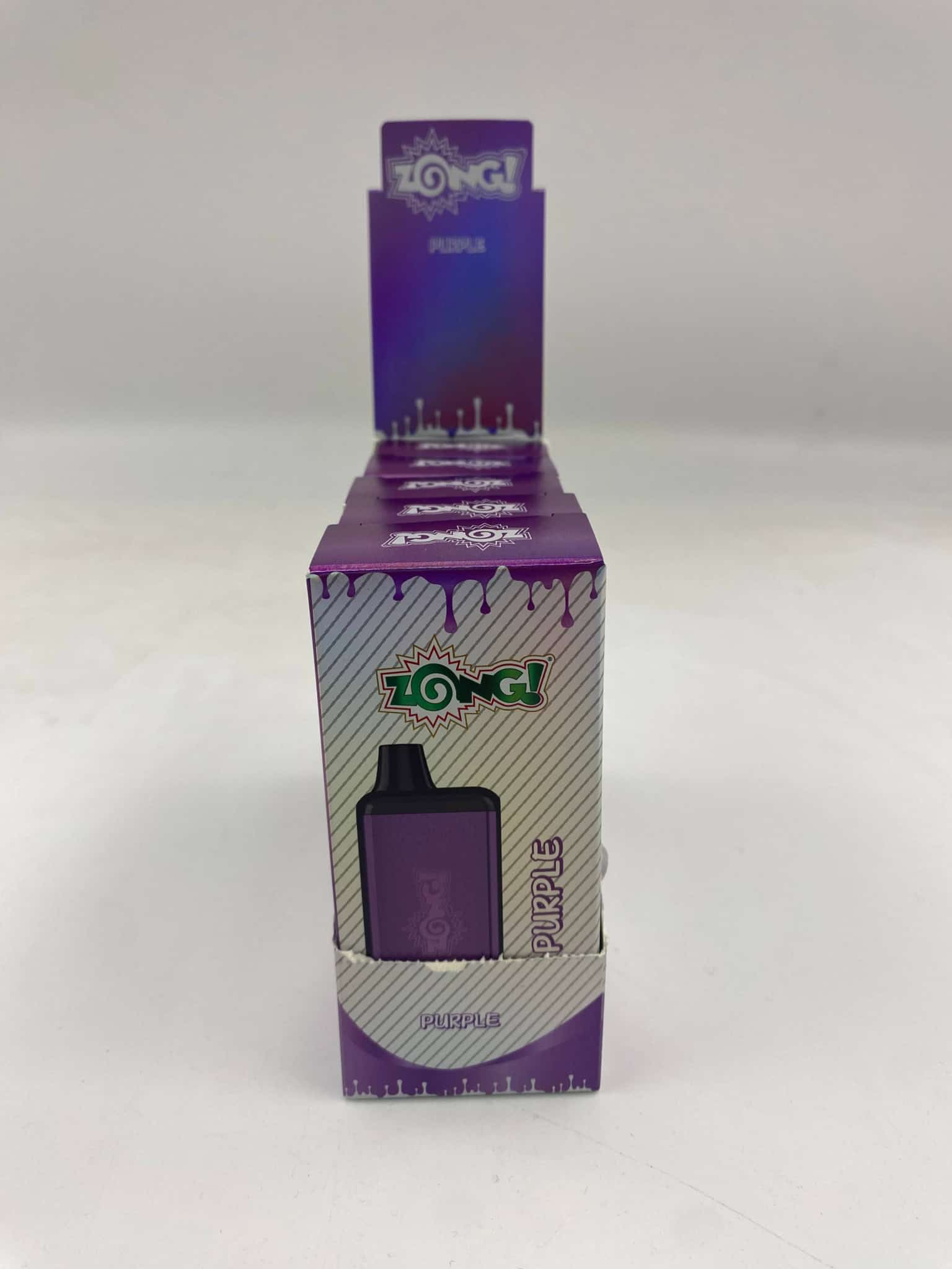 ZONG CONCENTRATE BATTERY PURPLE 5 CT DISPLAY - Smoke Shop Wholesale. Done Right.