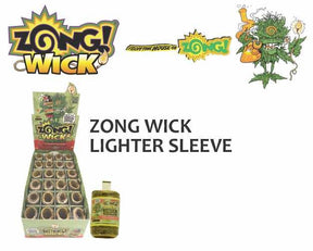 Zong Wick 16' Hemp Wick Lighter Sleeve 24ct Display