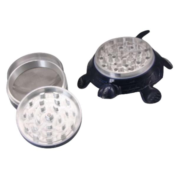 100mm Turtle 4pc Grinder - Smoke Shop Wholesale. Done Right.