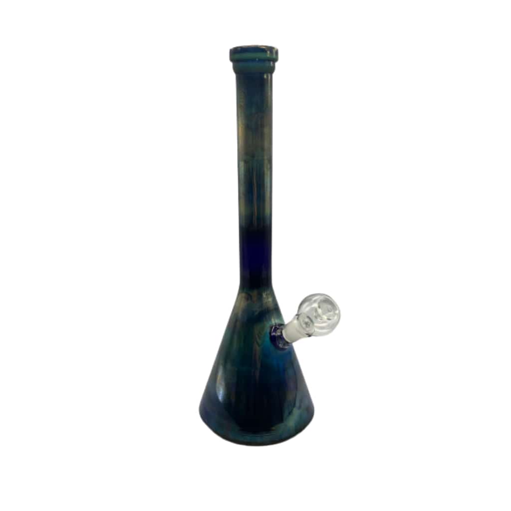 12 Iridescent Glass Water Pipe - Smoke Shop Wholesale. Done Right.