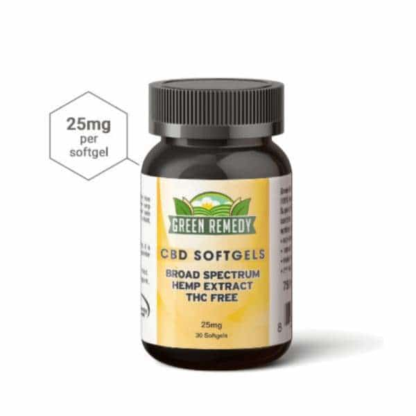 25mg CBD Broad Spectrum Softgels - Smoke Shop Wholesale. Done Right.