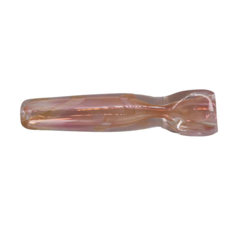 3.5 Fumed & Frit Square Tip Chillum - Smoke Shop Wholesale. Done Right.