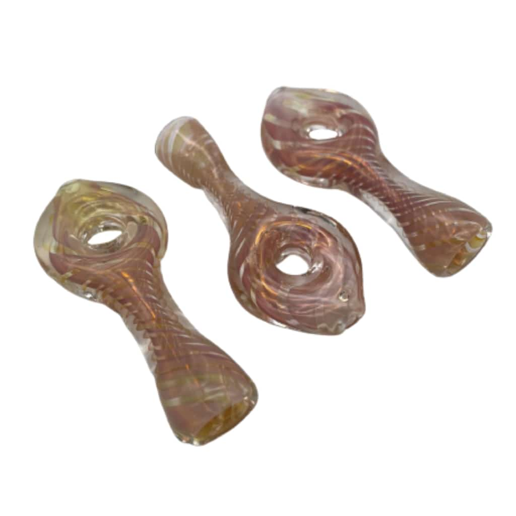 3.5 Gold Fumed Donut Chillum - Smoke Shop Wholesale. Done Right.