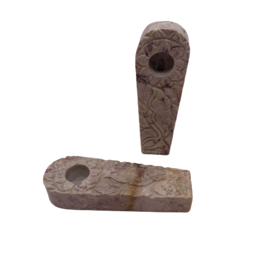 3 Marble Stone Hand Pipe - Smoke Shop Wholesale. Done Right.