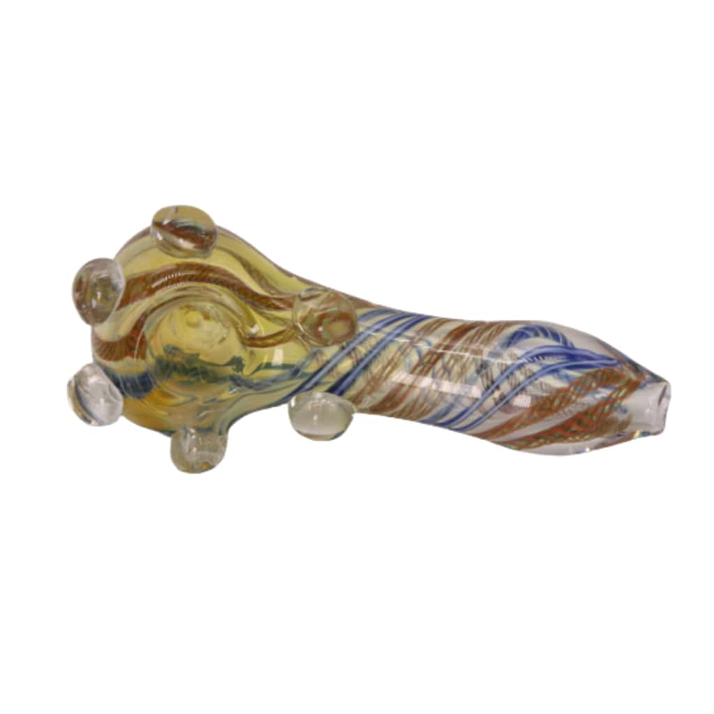 4.5 Marbled Glass Hand Pipe - Smoke Shop Wholesale. Done Right.