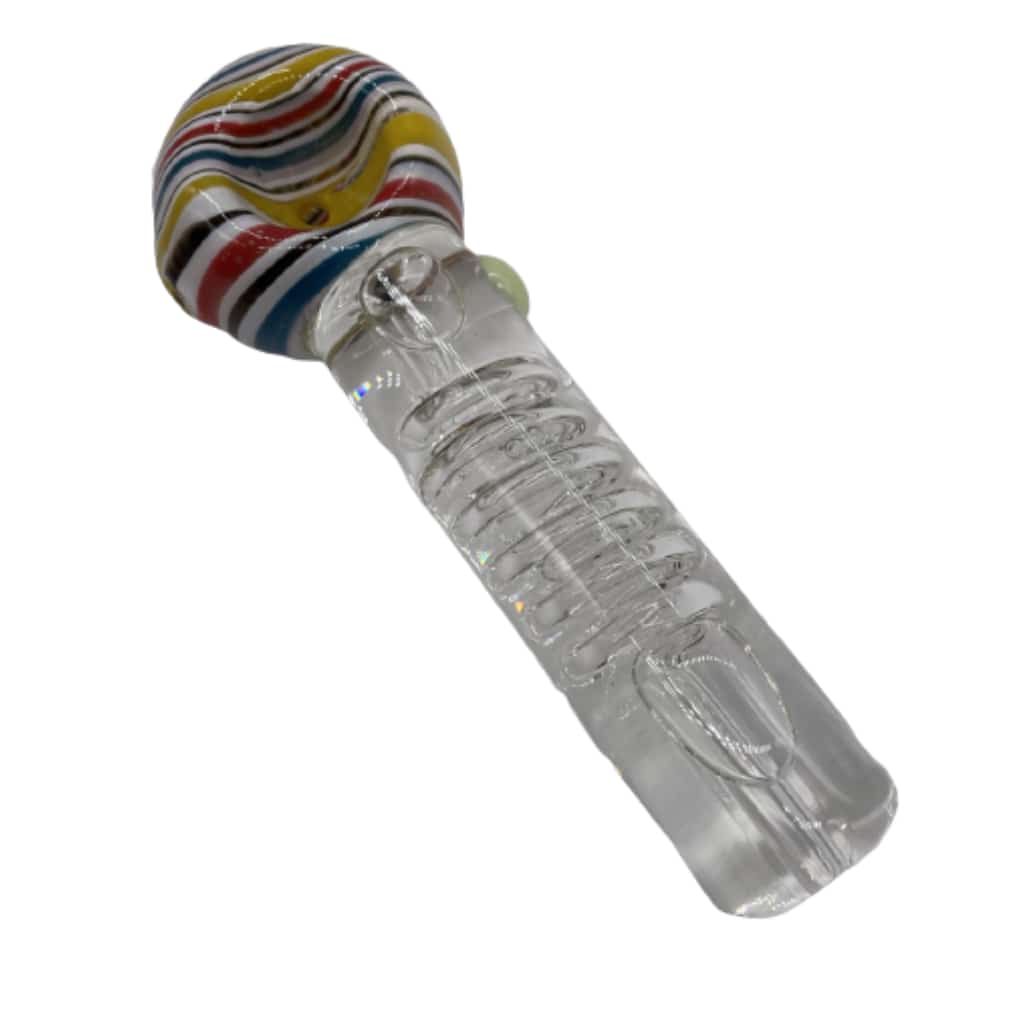 5 Glycerin Coil Spoon Pipe - Smoke Shop Wholesale. Done Right.