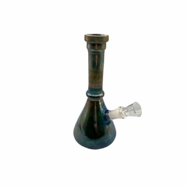 8 Iridescent Beaker Glass Water Pipe - Smoke Shop Wholesale. Done Right.