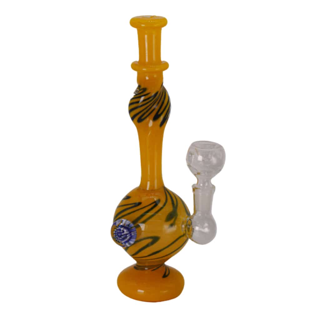 9 Colored Marble Thin Neck Glass Water Pipe - Smoke Shop Wholesale. Done Right.