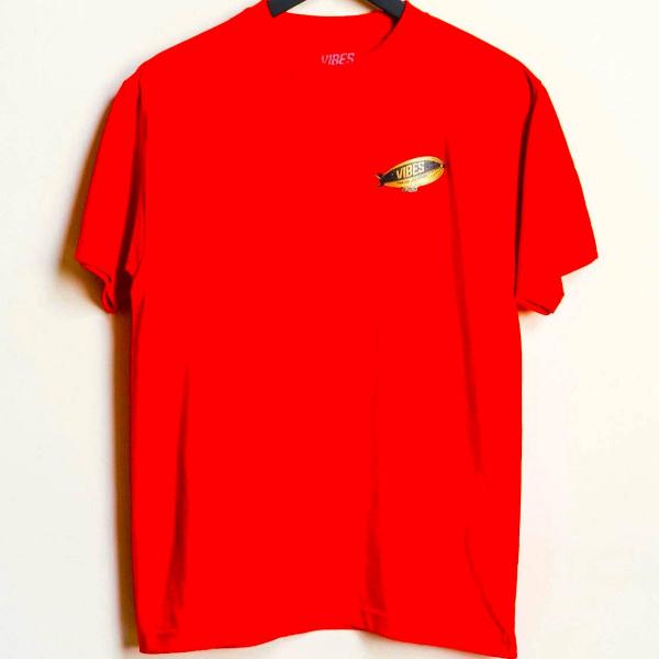 VIBES Red Sky High T-Shirt Large