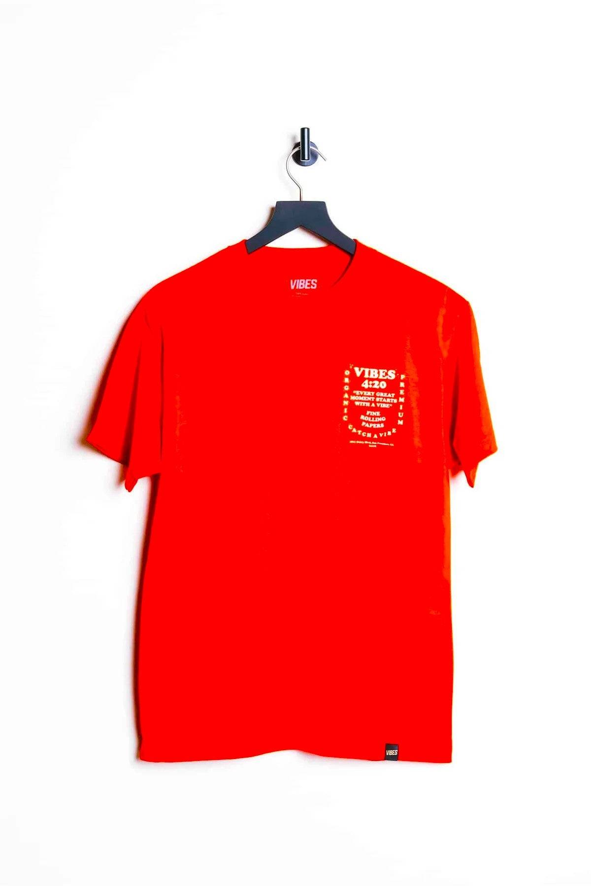 VIBES Red Starts With Vibe T-Shirt 2X-Large