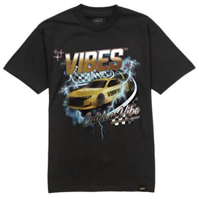 VIBES Black Stock Car T-Shirt 2X-Large