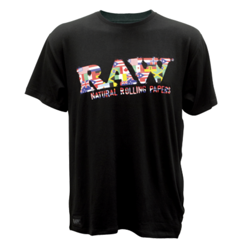 RAW Multi Flag Logo Shirt