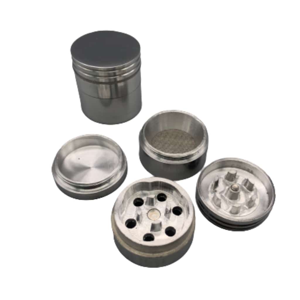 Aluminum Grinder 4pc - 32mm - Smoke Shop Wholesale. Done Right.