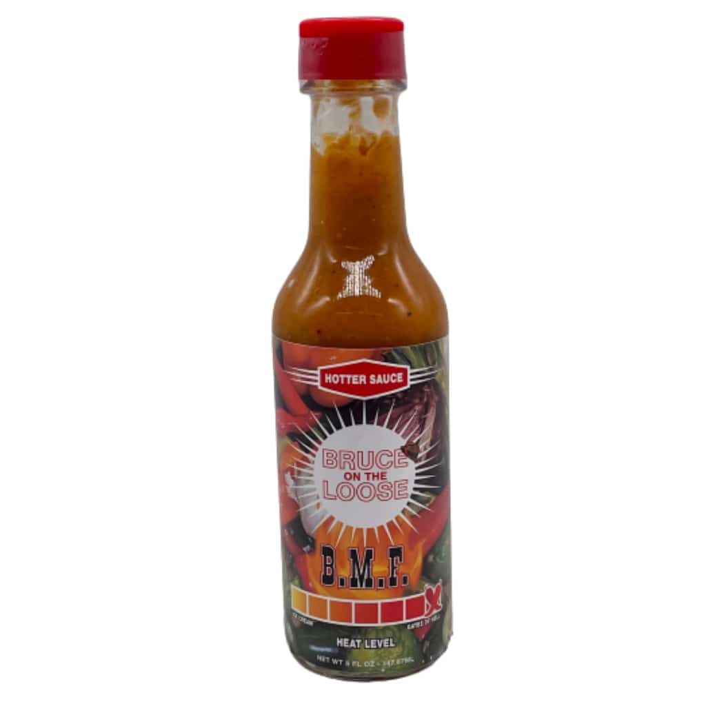 B.M.F. Hot Sauce by Bruce On The Loose - Smoke Shop Wholesale. Done Right.