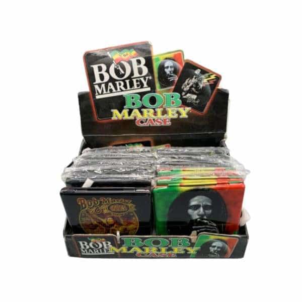Bob Marley Cigarette Case 12ct Display - Smoke Shop Wholesale. Done Right.