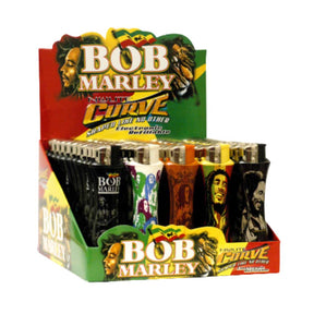 Bob Marley Curve Lighters - Smoke Shop Wholesale. Done Right.