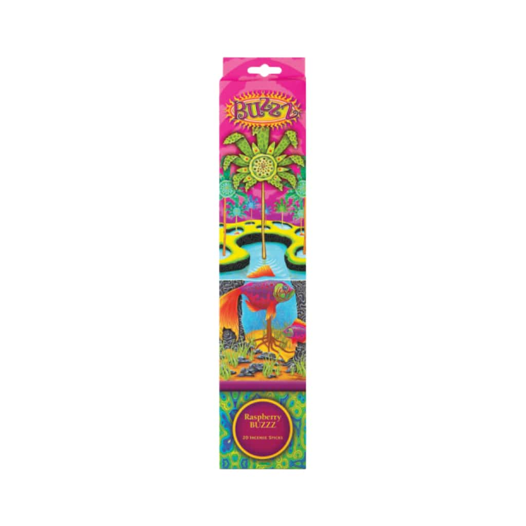 Buzzz Raspberry Incense Sticks - 20ct - Smoke Shop Wholesale. Done Right.