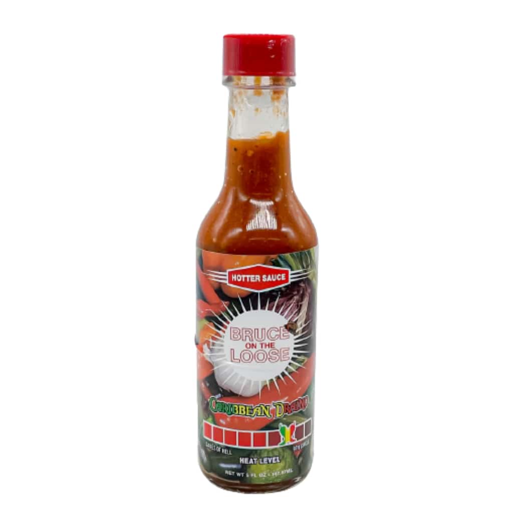 Caribbean Draino Hot Sauce by Bruce On The Loose - Smoke Shop Wholesale. Done Right.