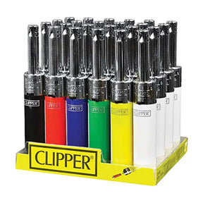 Clipper Chrome Tube Lighter - Smoke Shop Wholesale. Done Right.