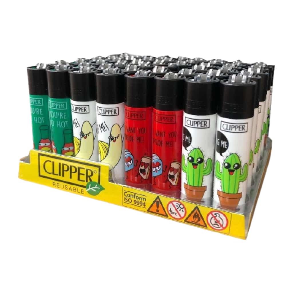 Clipper Funny Saying Lighter - 48ct - Smoke Shop Wholesale. Done Right.