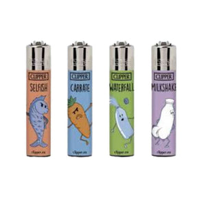 Clipper Funny Saying Lighter - 48ct - Smoke Shop Wholesale. Done Right.