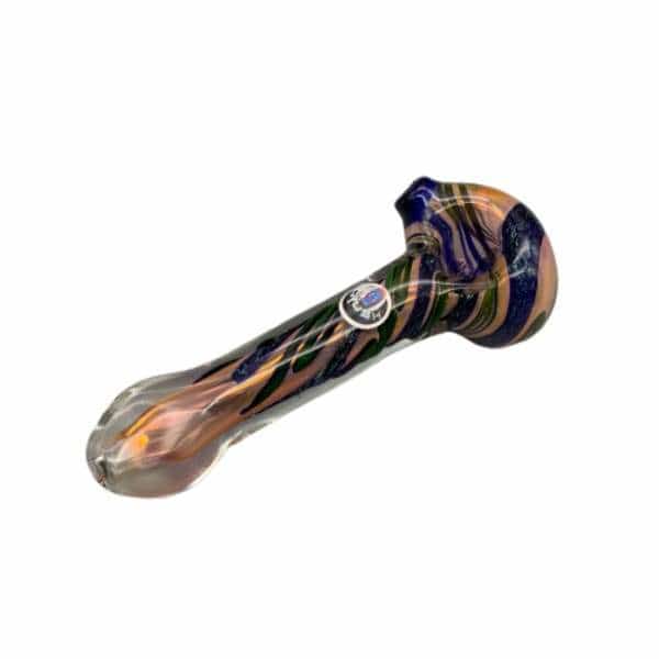 Crush - Dicro Spiral Flat Mouth Piece Glass Hand - Smoke Shop Wholesale. Done Right.