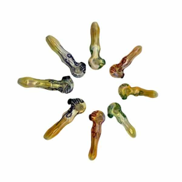 Crush - Painted Mini Warrior Hand Pipe - Smoke Shop Wholesale. Done Right.
