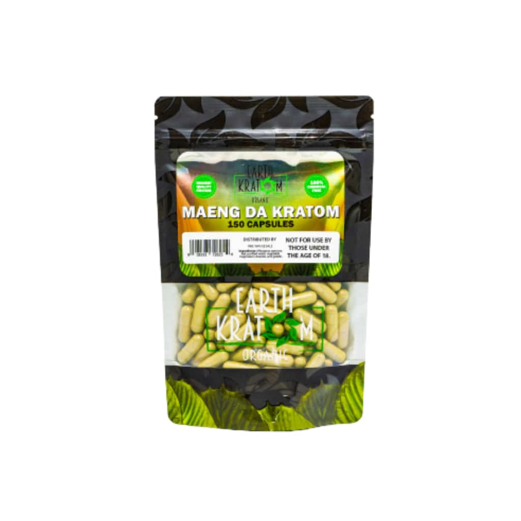 Earth Kratom Maeng Da - 150ct Kratom Capsules - Smoke Shop Wholesale. Done Right.