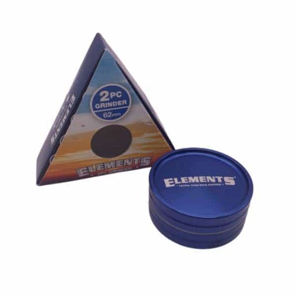Elements 2 Piece 62mm Grinder - Smoke Shop Wholesale. Done Right.