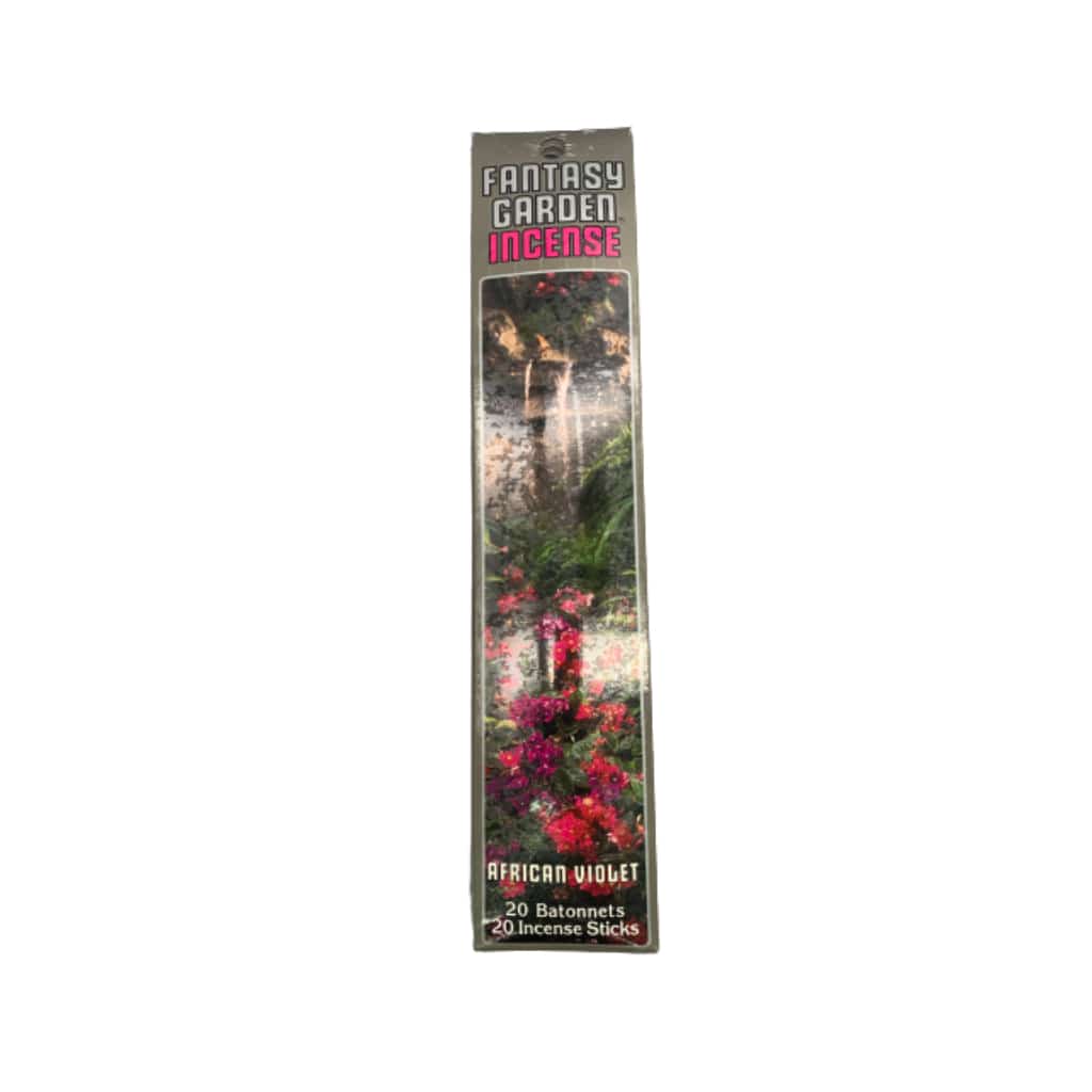 Fantasy Garden Incense - African Violet - Smoke Shop Wholesale. Done Right.