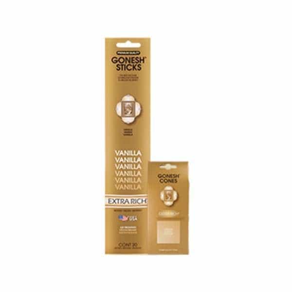 Gonesh Extra Rich Collection - Vanilla - Smoke Shop Wholesale. Done Right.