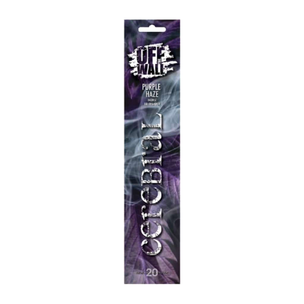 Gonesh Off The Wall - Cerebral Purple Haze Incense - Smoke Shop Wholesale. Done Right.