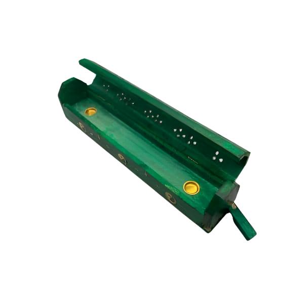 Green Coffin Box Incense Burner - Smoke Shop Wholesale. Done Right.